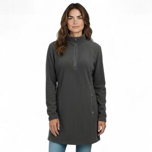 NWT Pudolla Women’s Size M Black Fleece Dress